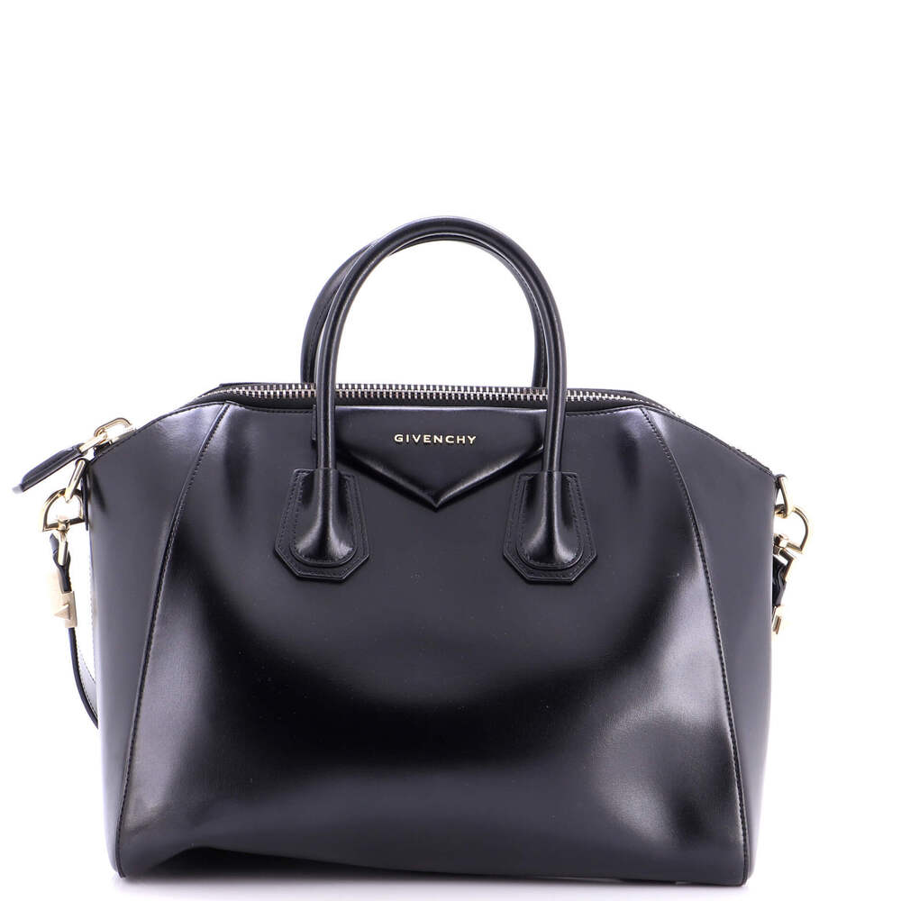 Givenchy Small Antigona Bag Glazed Leather